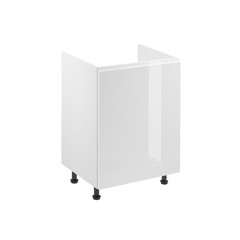 Kuchyňská skříňka ASPEN D60Z-P/L - bílá/bílá