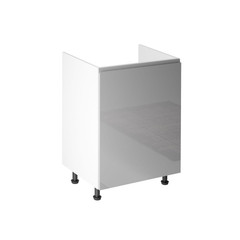 Kuchyňská skříňka ASPEN II D60Z-P/L - bílá/šedá