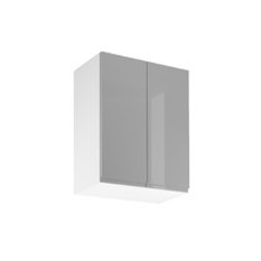 Závěsná kuchyňská skříňka ASPEN II G60 - bílá-šedá