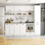 Kuchyňská skříňka OLIVIA S 40/205 cm - bílá - galerie #2