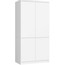 Šatní skříň S90 4D CLP - bílá