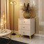 Komoda MOBI K03 - béžová/zlatá - galerie #2