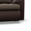 Rozkládací rohová sedací souprava TOKIO VI Pravá Hnědá/hnědá - galerie #6