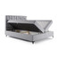 Čalouněná postel BARI 160x200 cm s úložným prostorem - Malmo new 83 - galerie #1