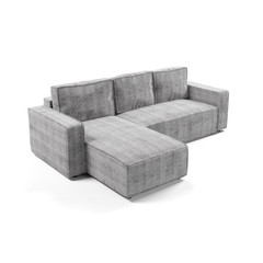 Rohová rozkládací sedací souprava BRIK - Poso 55