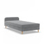 Čalouněná postel CASPE s čelem 80x200 cm s pružinovou matrací - galerie #4