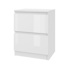 Noční stolek 40 - bílý lesk