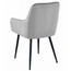 Jídelní židle SOLDEN - šedá/černé nohy - galerie #4