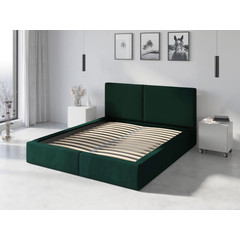 Čalouněná postel HILTON s pevným roštem 120x200 cm