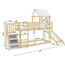 Dětská patrová postel ANTRESOLA se skluzavkou a schůdky 90x200 cm - galerie #6
