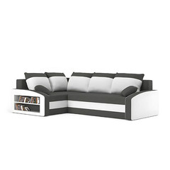 Rozkládací rohová sedací souprava s poličkou GRANDE