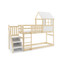 Dětská dřevěná postel ANTRESOLA se schůdky 90x200 cm - galerie #2