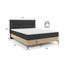 Čalouněná postel IMPERIAL ZORA 160x200 cm - galerie #4