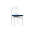 Jídelní židle X - bílé nohy - galerie #2